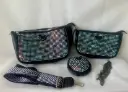 Crossbody Triana Pedrería tornasol Negro