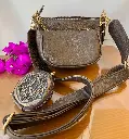 Crossbody Triana Cincelado a mano Oro viejo