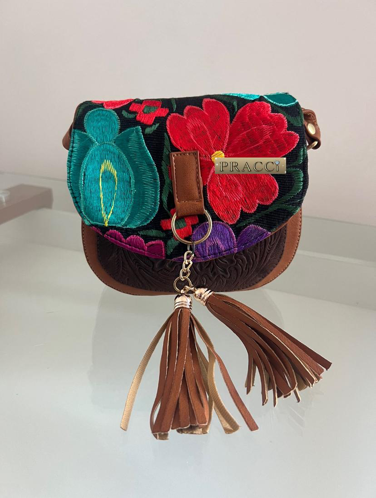Crossbody Zoé Nanto chiapaneco Café