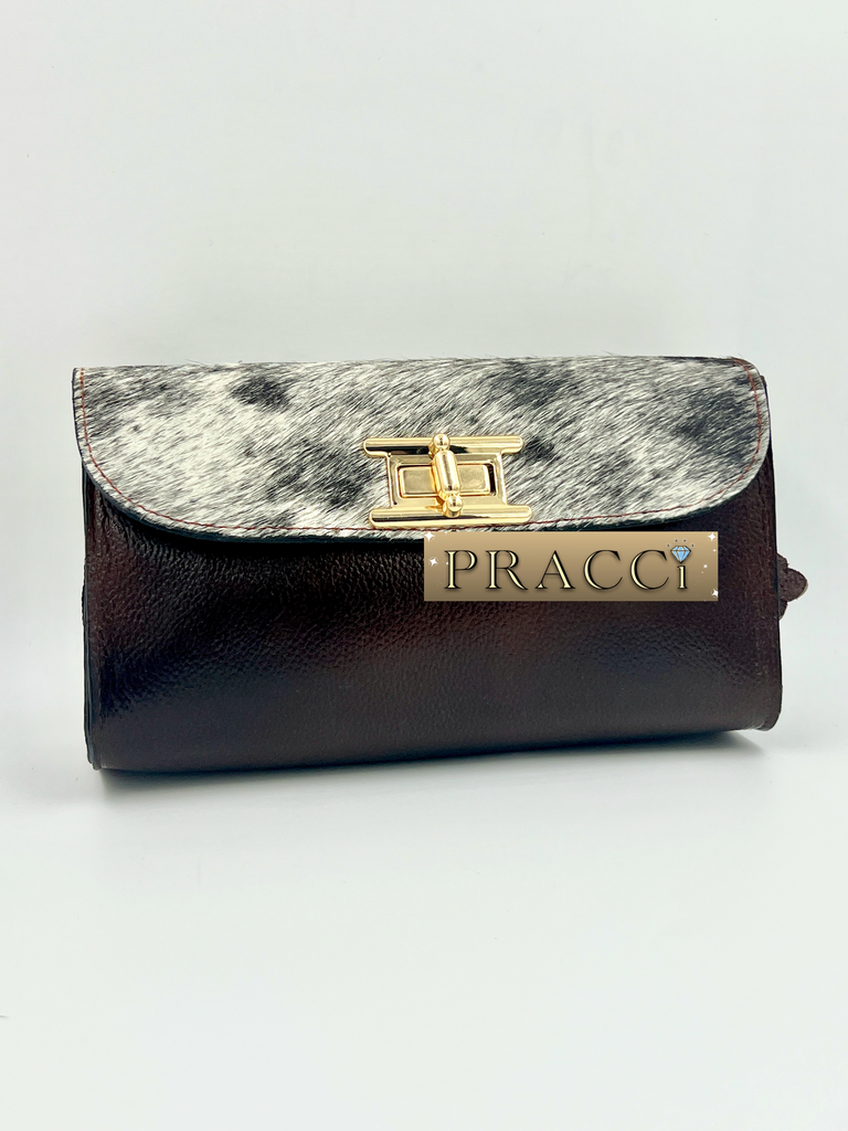 Crossbody Mayra Pelo Chocolate