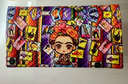 Cartera de yute sencilla Frida