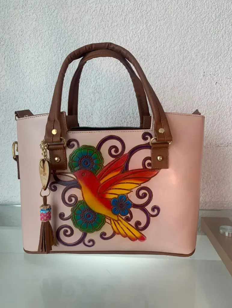 Bolso Socorro Colibri Aerógrafo Café
