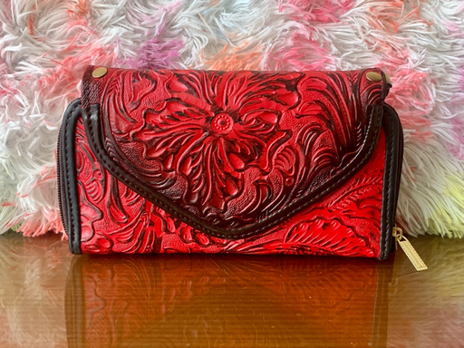 Cartera Gloria roja